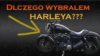 Motovlog #6 Jak to się u mnie zaczęło z motocyklami? Dlaczego wybrałem Harleya? - Iron 883 Sportster