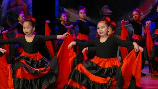 Ансамбль “Айтумар” Акмолинская область Испанский танец “Фламенко”