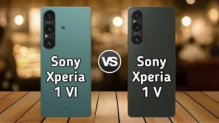 Sony Xperia 1 VI Vs Sony Xperia 1 V | Full Comparison ⚡ Which one is Best?