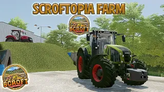 We Need Feed! | Scroftopia Farm Ep 2 | FS22 🚜🐄🌽