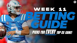 College Football Week 11 Betting Guide: FREE PICKS for every ranked game | CBS Sports HQ