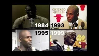 Michael Jordan: Draft Day, 1st Retirement, 1st Comeback, & 2nd Retirement (1984,1993,1995,1999)