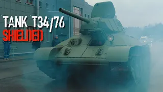 Уникальный Танк Т34/76 Экранированный [Tank T34/76 WW2]