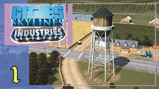 Уютное сельское хозяйство и сады | Cities Skylines Industries #1