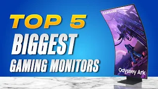 5 BIGGEST GAMING MONITORS (2024)