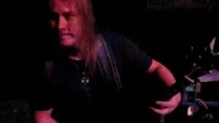 Glen Drover pre-show warmup