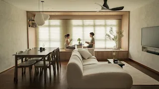 Inside A Ryokan-Inspired Japanese Minimalist HDB Home