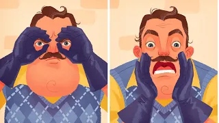 HELLO NEIGHBOR MOBILE ACT 1 WALKTHROUGH (iOS, Android) 4k