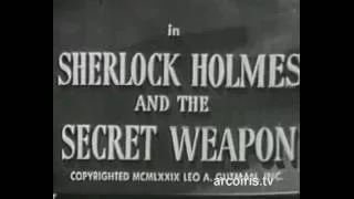 Sherlock Holmes e l'arma  misteriosa  1943 Basil Rathbone