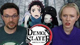 Demon Slayer | 1x1 Cruelty - REACTION!