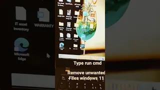 How to remove unwanted files in windows 11 #cleanmgr #shorts #run