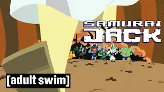 Samurai Jack | Jack vs. Demongo's Warriors | Adult Swim UK