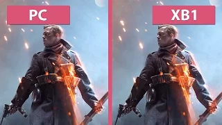 Battlefield 1 – PC Ultra vs. Xbox One Graphics Comparison