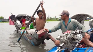 Chài Cá Trên Sông Vàm Cỏ Để Mưu Sinh Kiếm Sống - Đời Sống Dân Dã