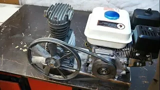 Making Gas Powered Air Compressor