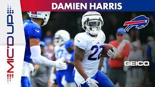 Damien Harris Mic’d Up At Buffalo Bills Training Camp!