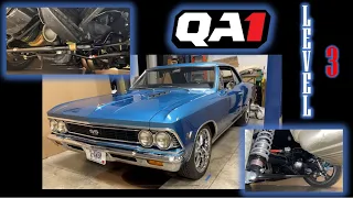 QA1 level 3 suspension kit install - 1966 Chevelle - Coilovers