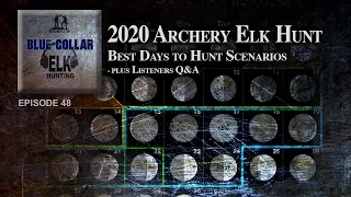 2020 Archery Elk Hunt Planning - Best Days Scenarios