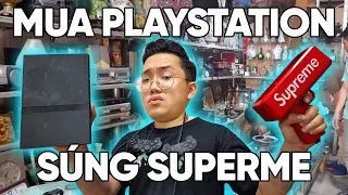 LỤC CHỢ ĐỒ CŨ #2: MUA ĐƯỢC PS 2 SIÊU CỔ & SÚNG BẮN TIỀN SUPREME