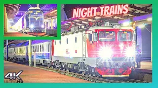 Activitate Feroviara de Noapte / Night Rail Activity in Galati | Trenuri