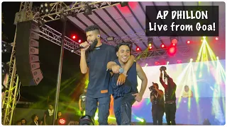 AP Dhillon Concert Highlights - GOA | The Takeover Tour | Gurinder Gill | Shinda Kahlon |BROWN MUNDE