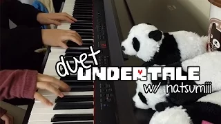 【piano duet】 - "undertale" w/ wendy