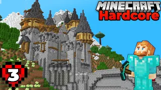 I Built a MOUNTAIN CASTLE! Ep 3 : Minecraft 1.18 Hardcore Survival Lets Play