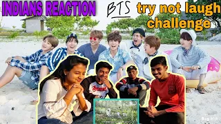 INDIANS Reaction to BTS Funny Moments 2018 Try Not To Laugh Challenge | WTF ( Genuine Reaction)