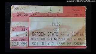 Phish - Weekapaug Groove - 7/2/1994 - GSAC, Holmdel, NJ