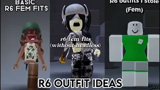 R6 outfit ideas for girls tiktok outfit compilation #47