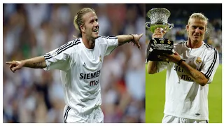 Así fue el Debut de David Beckham en el Santiago Bernabéu con el Real Madrid - (27/08/2003)