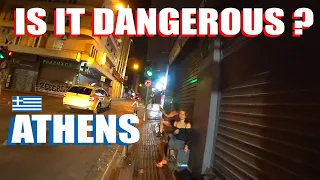 Is Athens Greece Dangerous At Night? Walking From Viktoria to Omonia