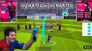 Iconic messi Game play with pes 2021 //🦌⚽️🌈🌈103 rated