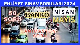 Ehliyet Sınav Soruları 2024 | Nisan, Mayıs Çıkmış Ehliyet Soruları