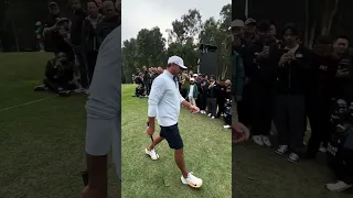 Brooks Koepka swearing at LIV Golf Hong Kong