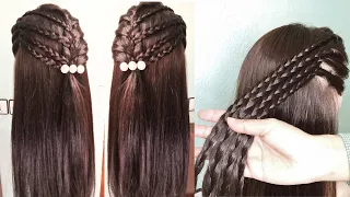 Easy hairstyle for girls - a very simple and quick hairstyle | New open hairstyle