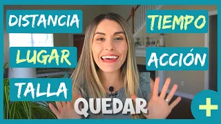 QUEDAR: 6 Usos + Ejercicio de Escucha y Vocabulario [Intermediate Spanish]