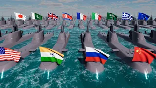 2024 Submarine Fleet Ranking by Country | Deep Sea Defenders