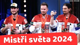 🥇 David Tomášek, Jan Ščotka a Tomáš Kundrátek 🏒🥳🥂🍷🍸 - Show Jana Krause 29. 5. 2024 & @ceskyhokej