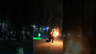 fire-show (огненное шоу), Липецк.