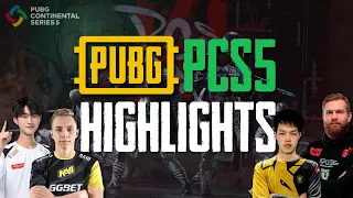 PUBG ESPORTS: BEST MOMENTS OF PCS5 | EXTREME SKILL | FUNNY SITUATIONS