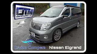 Nissan Elgrand Campervan Conversion by Cruize Campers full tour