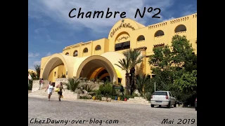 Revue chambre n°2 - Hotel Chich Khan 4*  - Hammamet Tunisie - Mai 2019