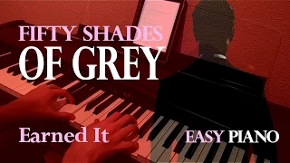 50 Shades of Grey - Earned It (Piano Cover | Sheet Music | Partituras)