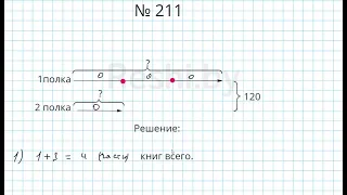 №211 / Глава 1 - Математика 5 класс Герасимов