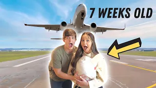 Flying W/ Our Baby For The First Time