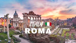 Rome, Italy 🇮🇹 - 4K-HDR 60fps Walking Tour arials