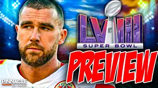 Super Bowl LVIII Preview & Predictions | 2023 NFL Playoff Picks & Previews Presented By Pinnacle