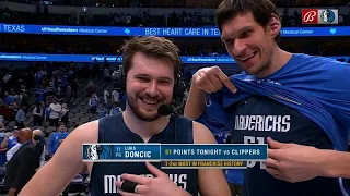 Luka on scoring 51 points vs. Clippers