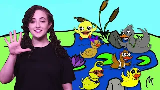 Learn Hebrew Words - Five Little Ducks - Yom (Day) | Hebrew Rhyme Time